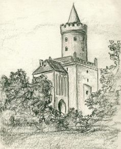 Zamek w Spytkowicach-1981r