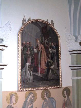 Obraz św.Stanisława - fot.E.Bielec