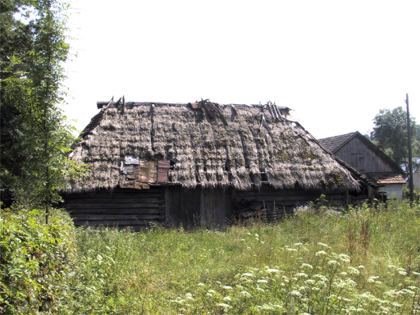 Zabytkowa stodoła na Przedmieściu Dynowskim - fot.E.Bielec